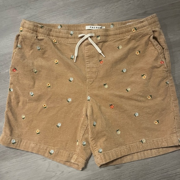 PacSun Other - PacSun Corduroy Floral Shorts